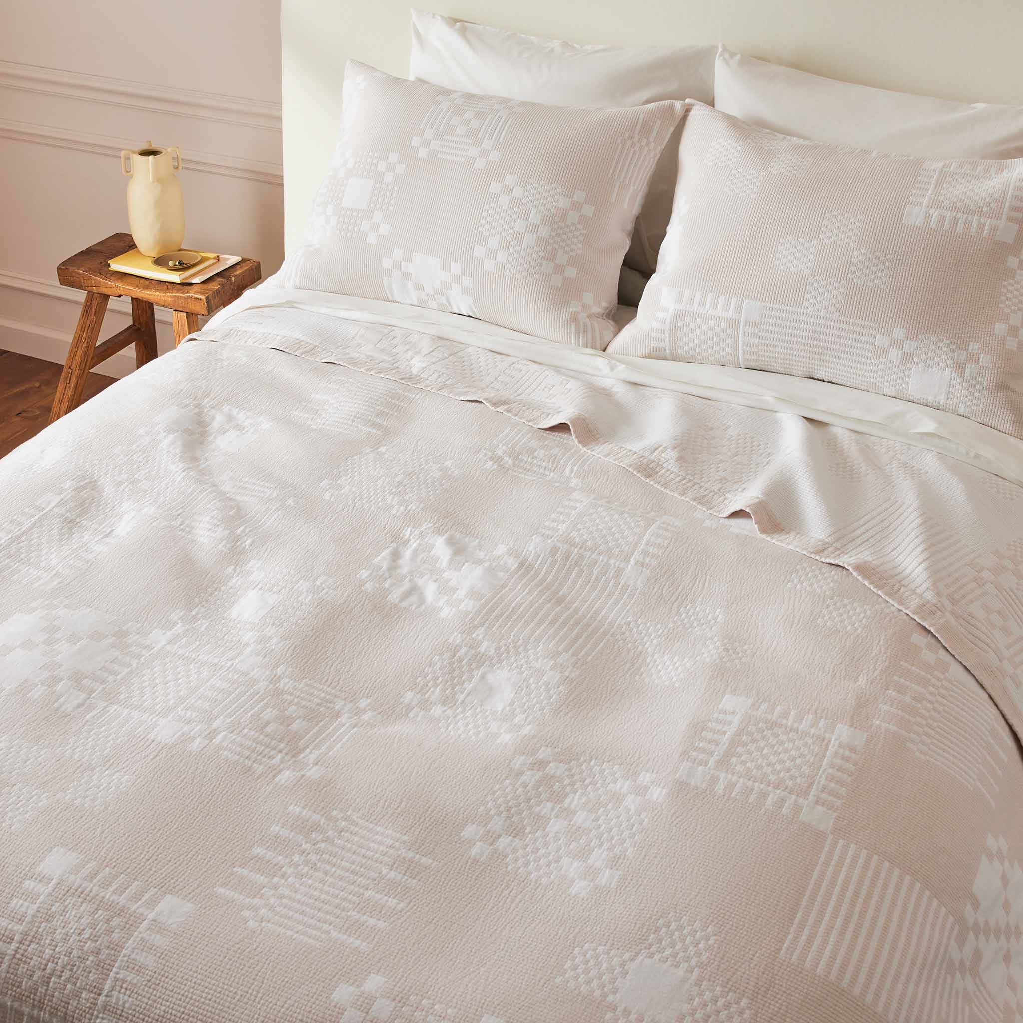 Cotton Matelasse Coverlet - Last Call