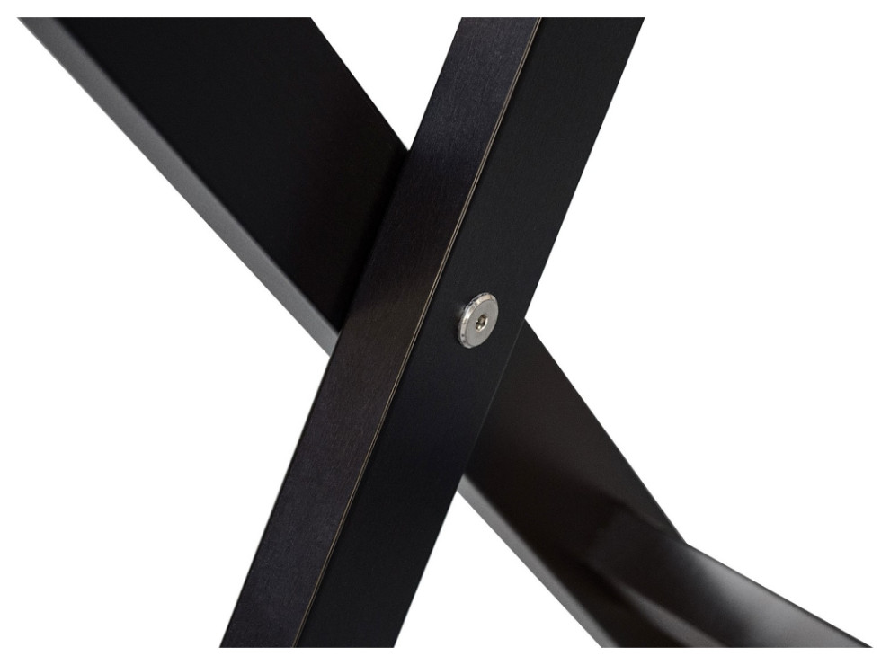 Black Luggage Rack  Versmissen   Contemporary   Side Tables And End Tables   by Oroa   Distinctive Furniture  Houzz