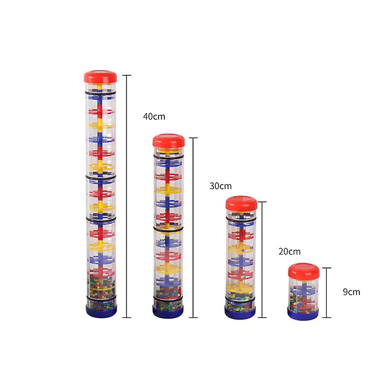 4PCS Rain Sound Tube Children's Percussion Toys