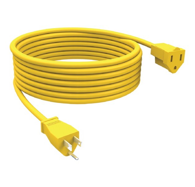 Stanley Tools Yellow Outdoor Power Extension Cord 15 Feet