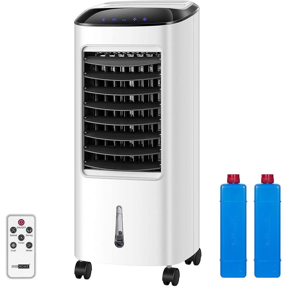 VIVOHOME 250 CFM 3speed Portable Evaporative Cooler with LED Display and Remote Control for 150 sq ft