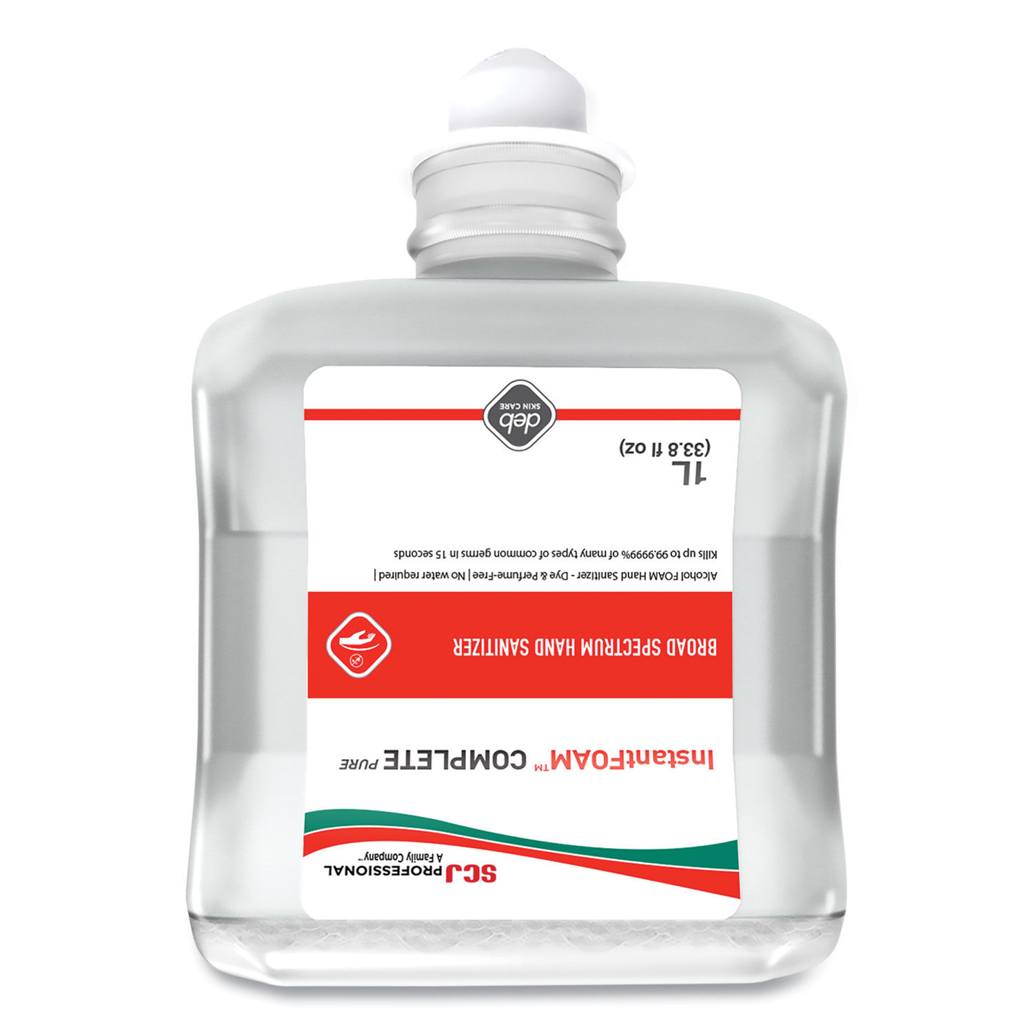 InstantFOAM COMPLETE PURE Alcohol Hand Sanitizer by SC Johnson Professionalandreg; SJNIFC1L