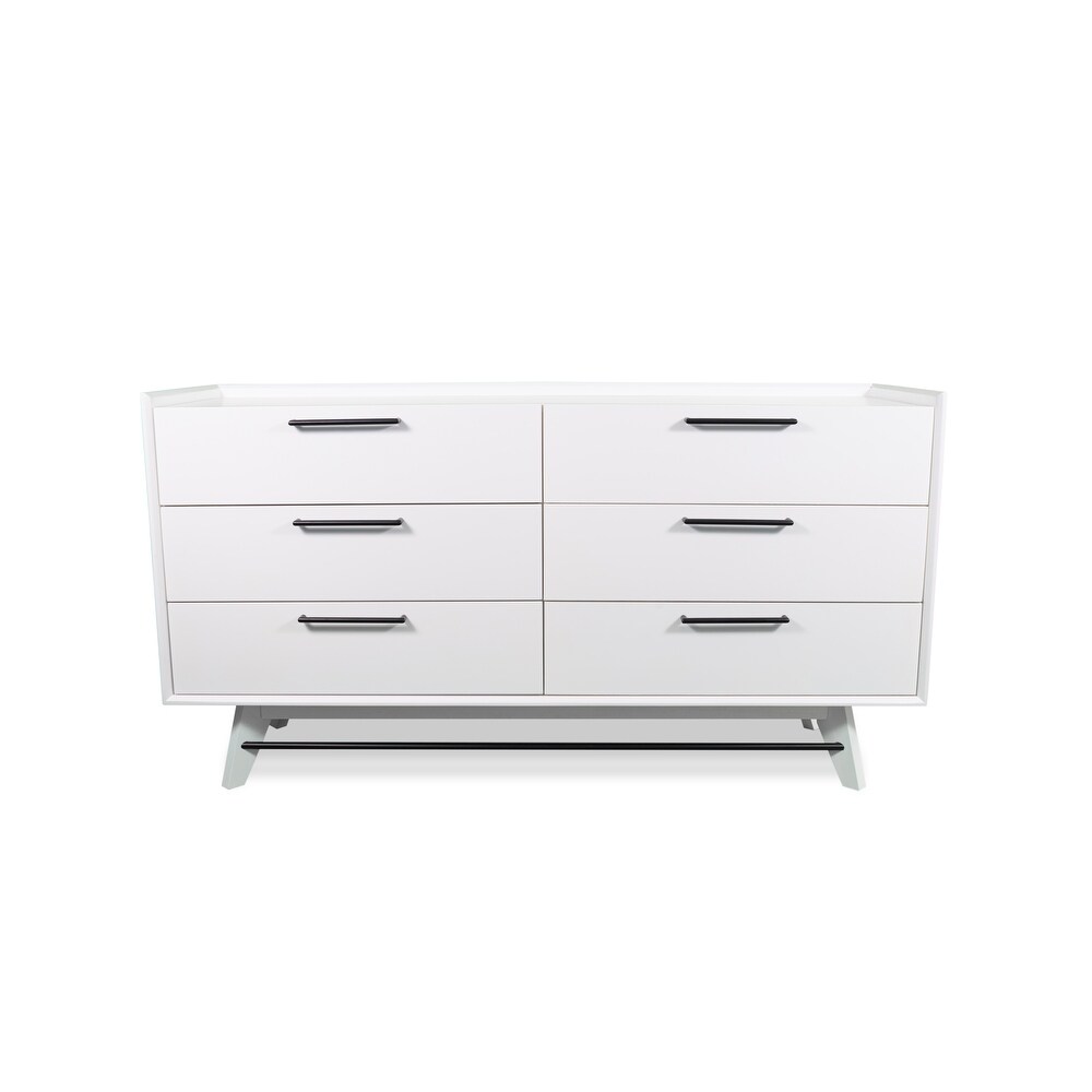 Rye Studio Waldorf Modern Double Dresser