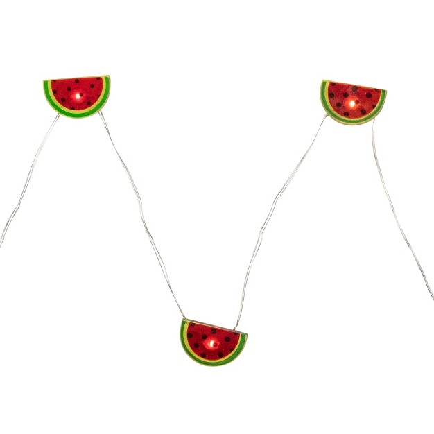 Northlight 10 count Led Watermelon Fairy Lights Warm White