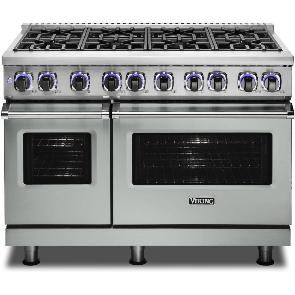 Viking 48-inch Freestanding Dual-Fuel Range with Elevation Burners CVDR7482-8BAG