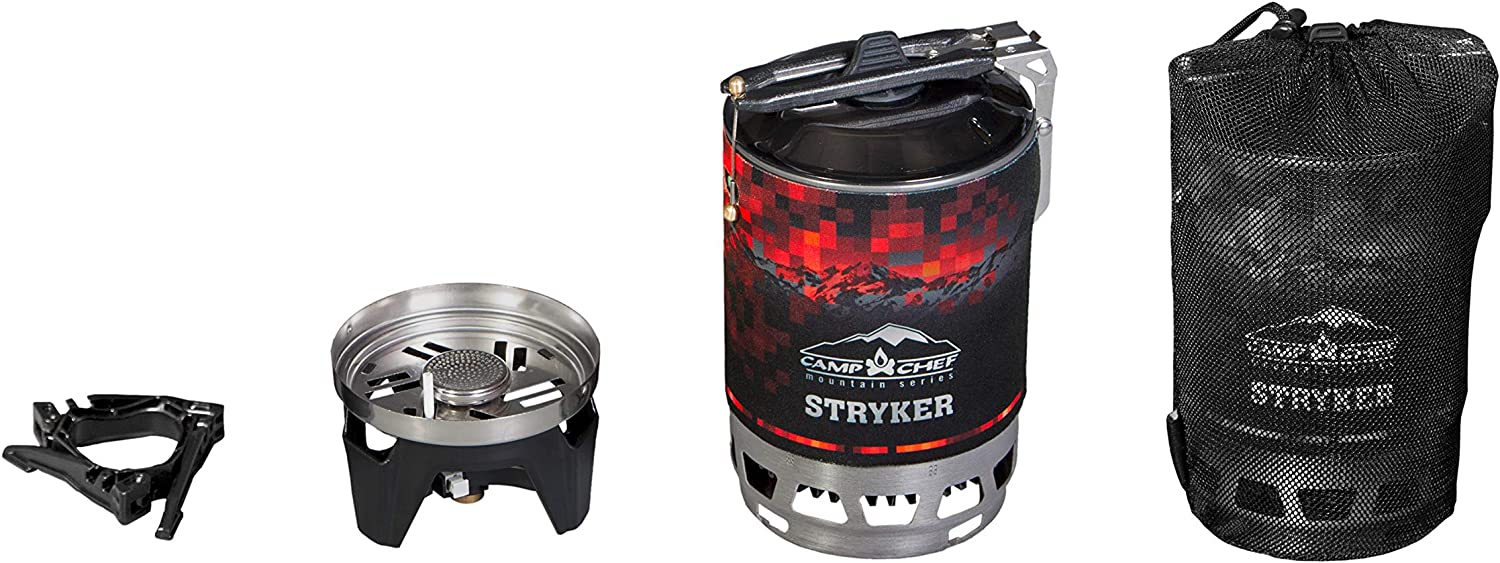 Mountain Series Stryker 100 Isobutane Stove, Weight: 19.4 oz.