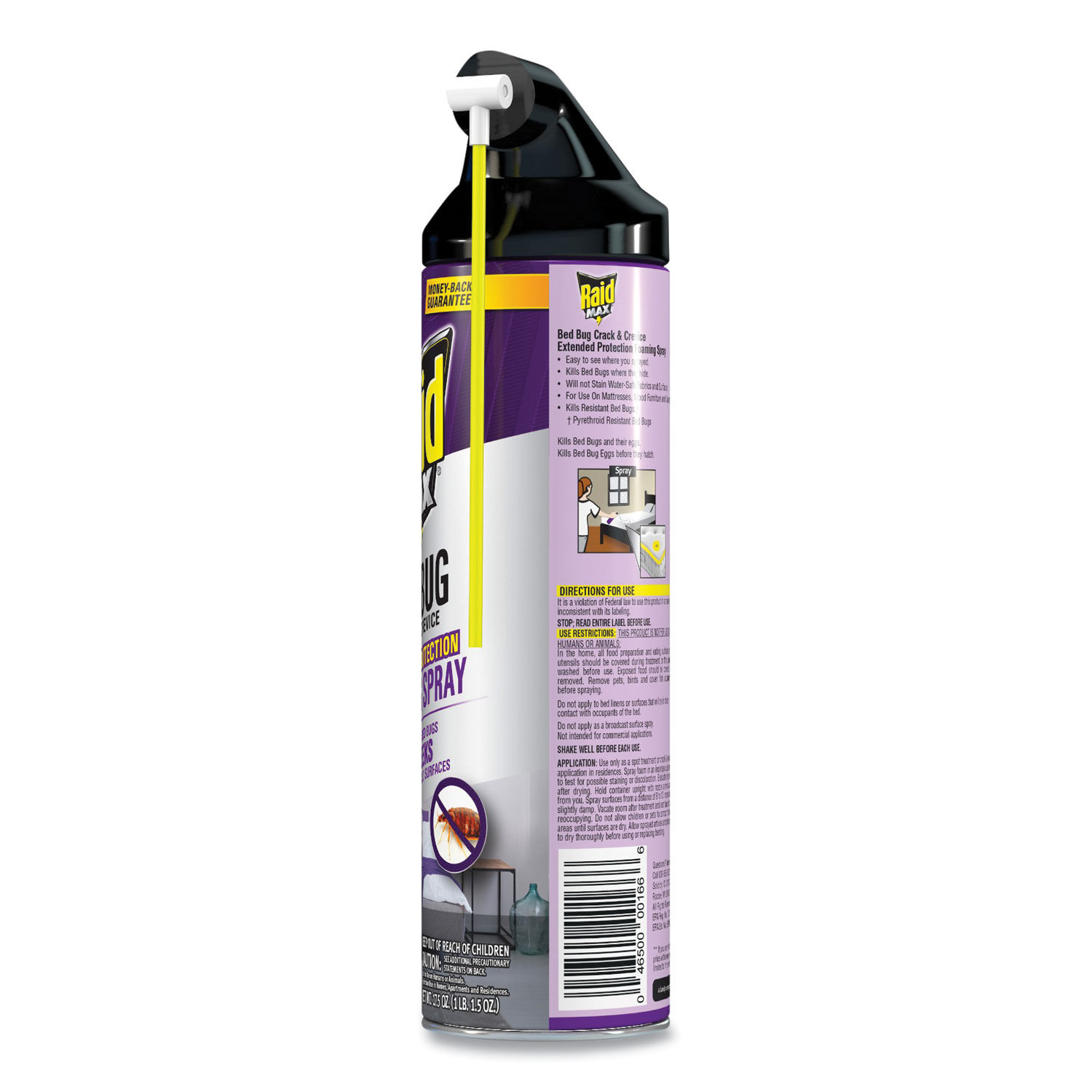 Foaming Crack and Crevice Bed Bug Killer by Raidandreg; SJN305739EA