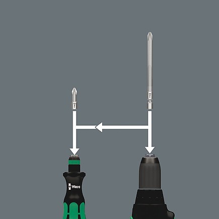 Wera 05059298001 Kraftform Kompakt 40 Bits Assortm...