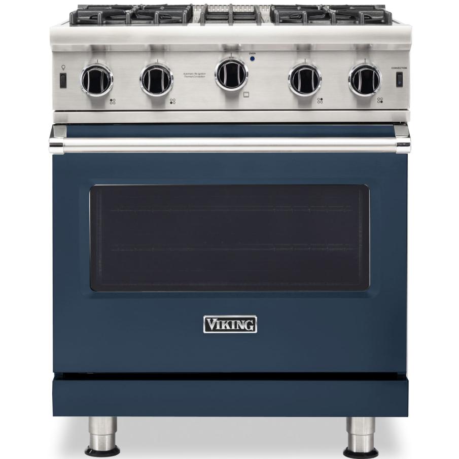 Viking 30-inch, 4.0 cu.ft. Freestanding Gas Range with Convection Technology VGIC5302-4BSB