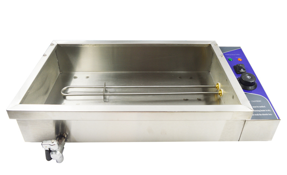 INTBUYING 2-Pan Food Warmer Commercial Buffet Food Warmer Stainless Steel Steam Table Restaurant Canteen Food Heater