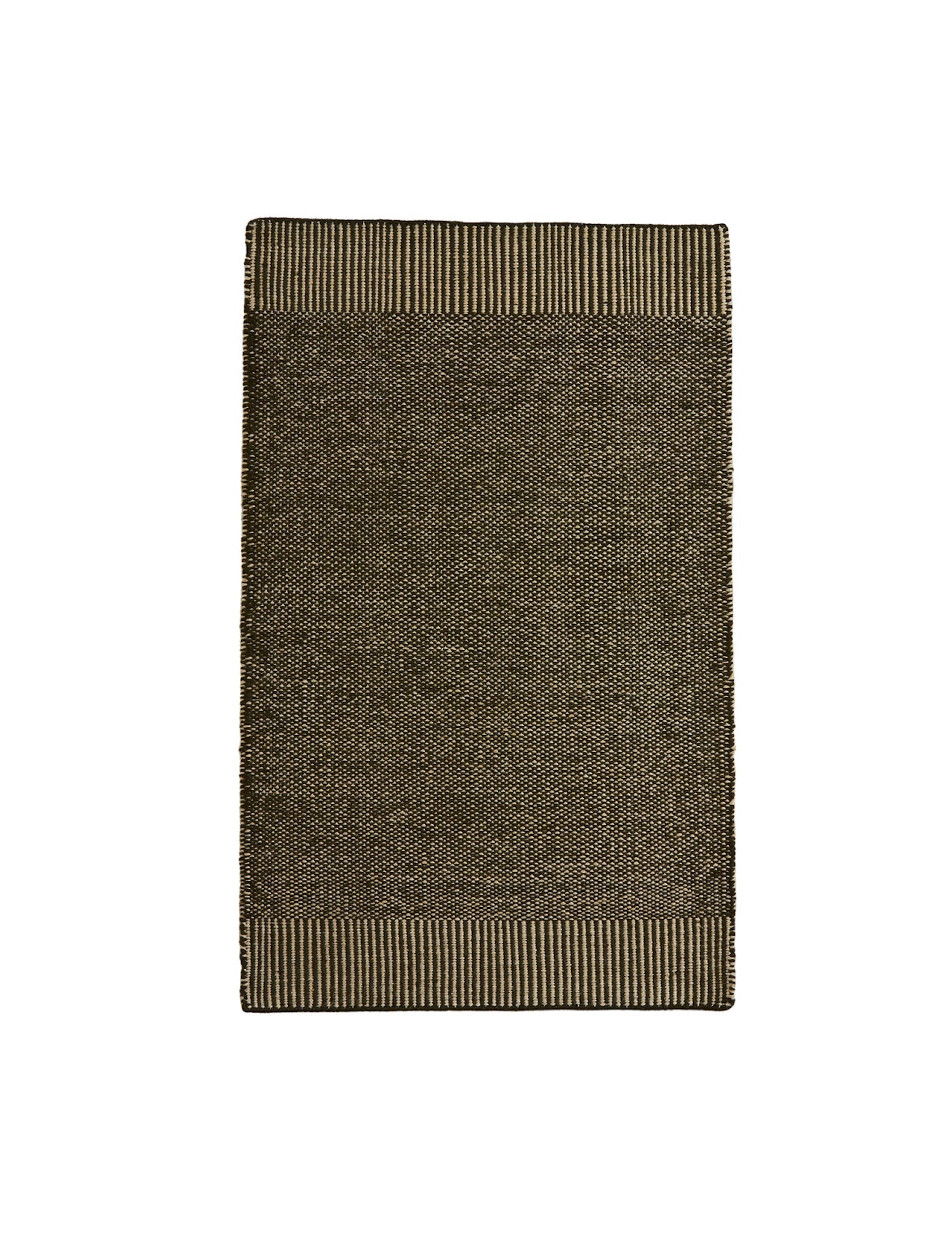 Rombo White/Moss Green Rug