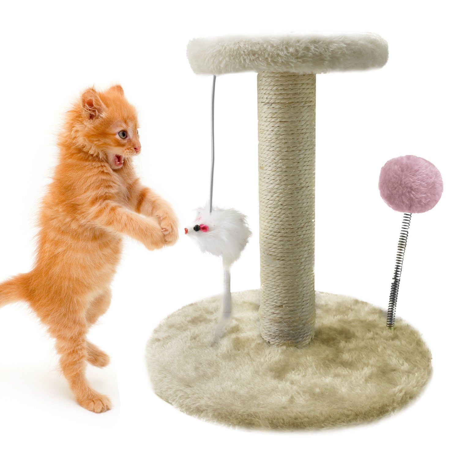 Elegant Choise Cat Tree Scratcher Towers Toys with Ball Scratching Post 11