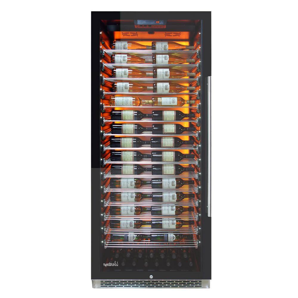 VINOTEMP Private Reserve Series 188-Bottle Commercial 300 Wine Cooler (Left Hinge) EL-300COMM L