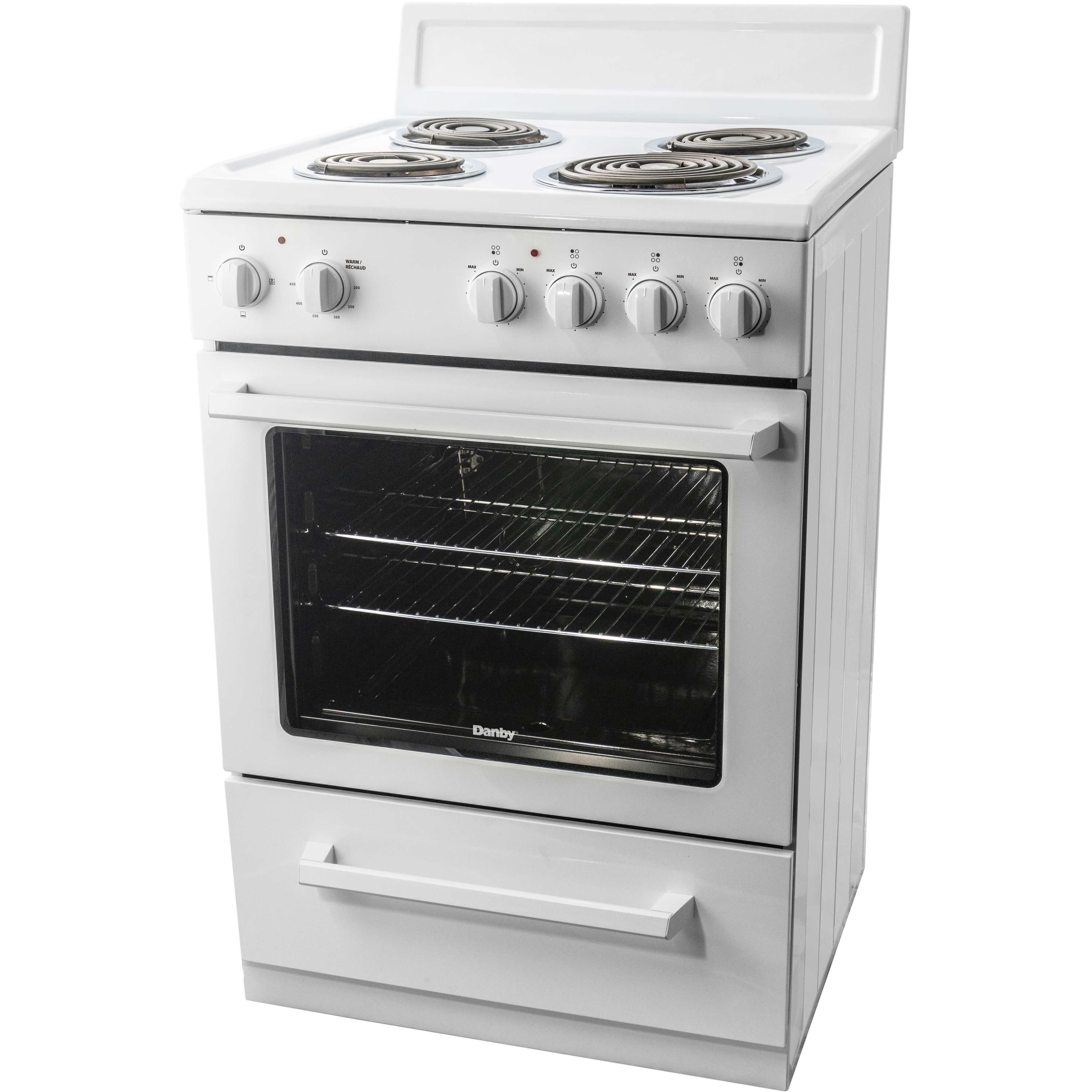 Danby 24-inch Freestanding Electric Range with Even Baking DERM240WC