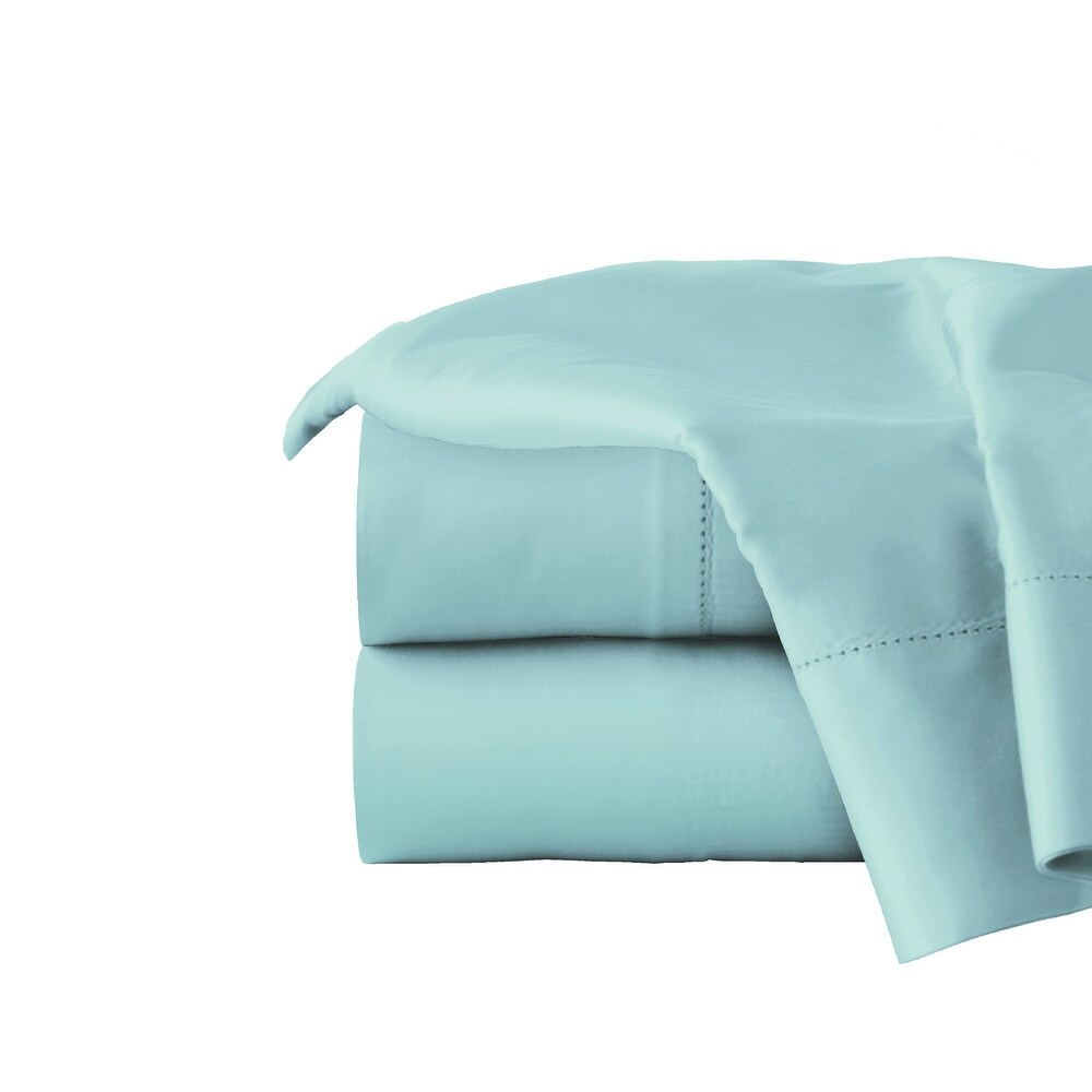 Pointehaven 410 Thread Count Cotton Oversized Bed Sheet Set