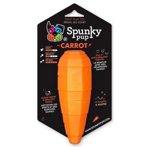 Spunky Pup Interactive Carrot Dog Toy