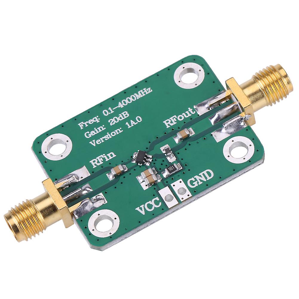 0.1-4000mhz Broadband Wideband Microwave Rf Amplifier Module Gain 20db