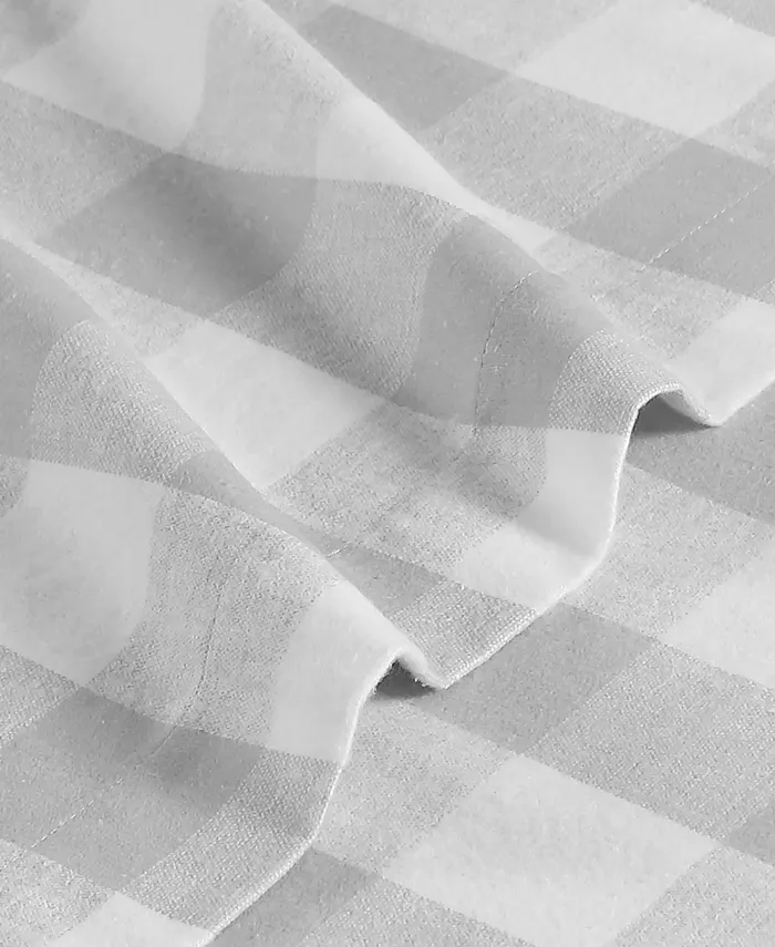 Eddie Bauer 200-Thread Count Cotton Flannel Sheet Set， Twin