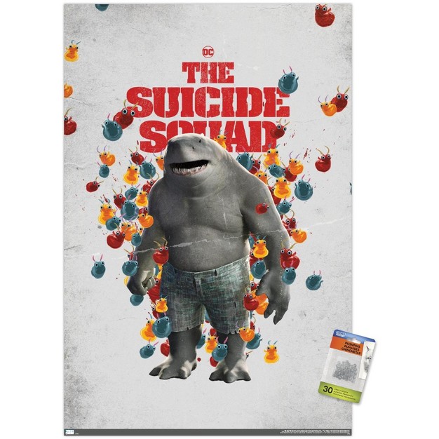 Trends International Dc Comics Movie The Suicide Squad King Shark One Sheet Unframed Wall Poster Prints