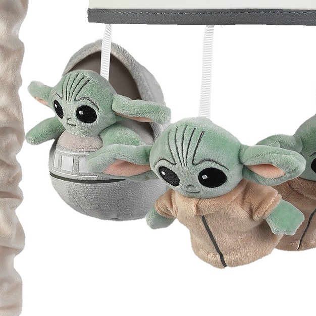 Lambs amp Ivy Star Wars The Child baby Yoda Musical Baby Crib Mobile Soother Toy