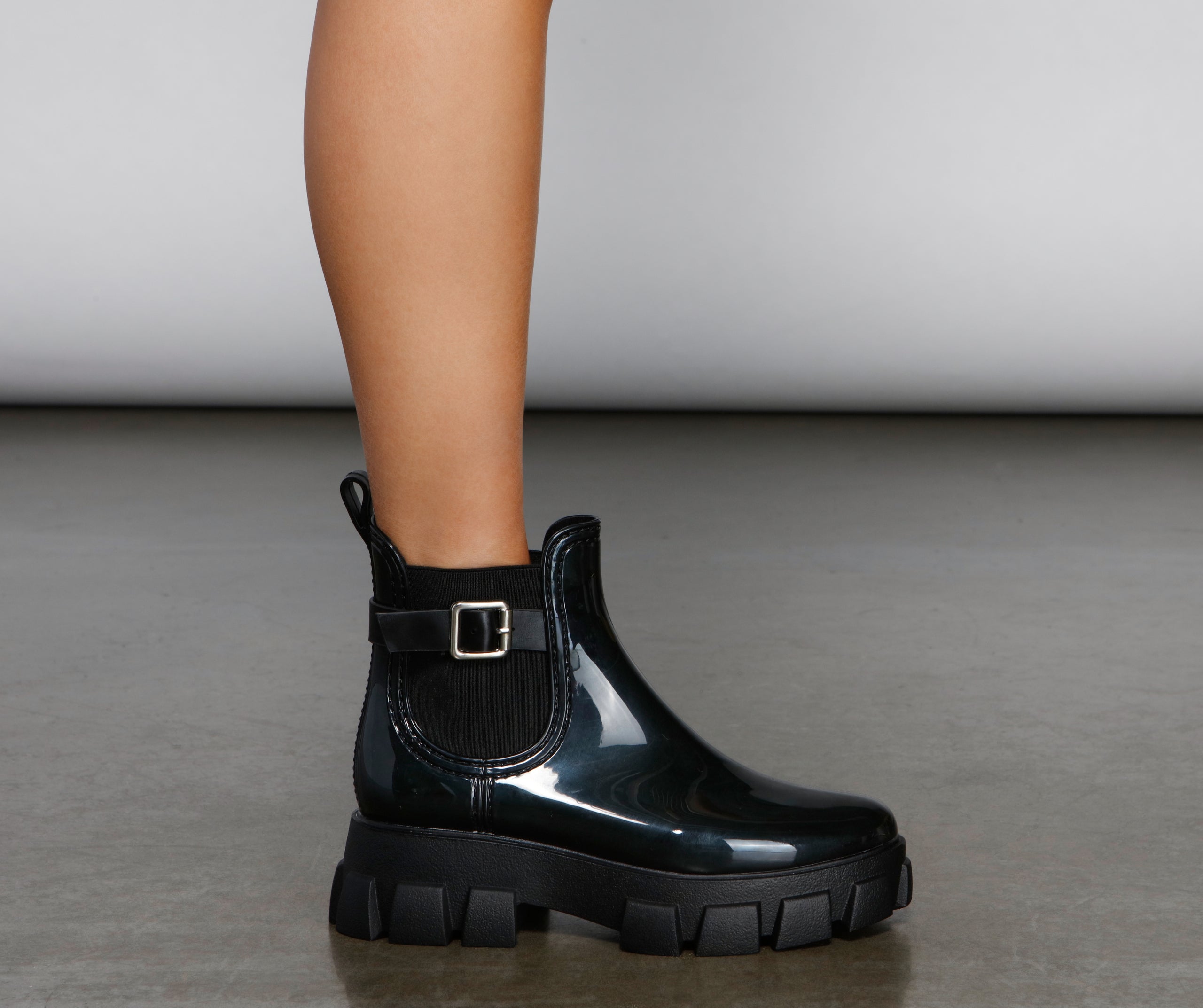 Major Baddie Lug Sole Booties