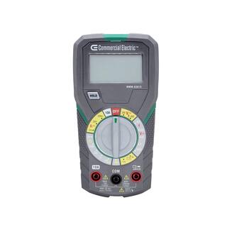 Commercial Electric Manual Ranging Multimeter MMM-8301S