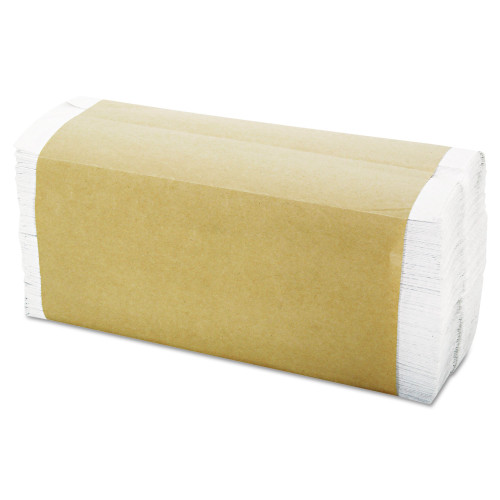 General Supply C-Fold Towels， 11 x 10.13， White， 200/Pack， 12 Packs/Carton (1510B)