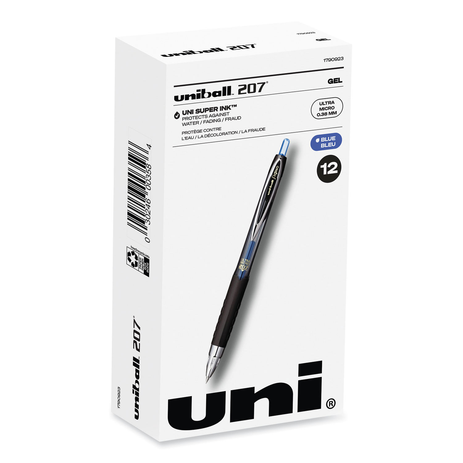 207 Signo Gel Ultra Micro Gel Pen by uni-ballandreg; UBC1790923