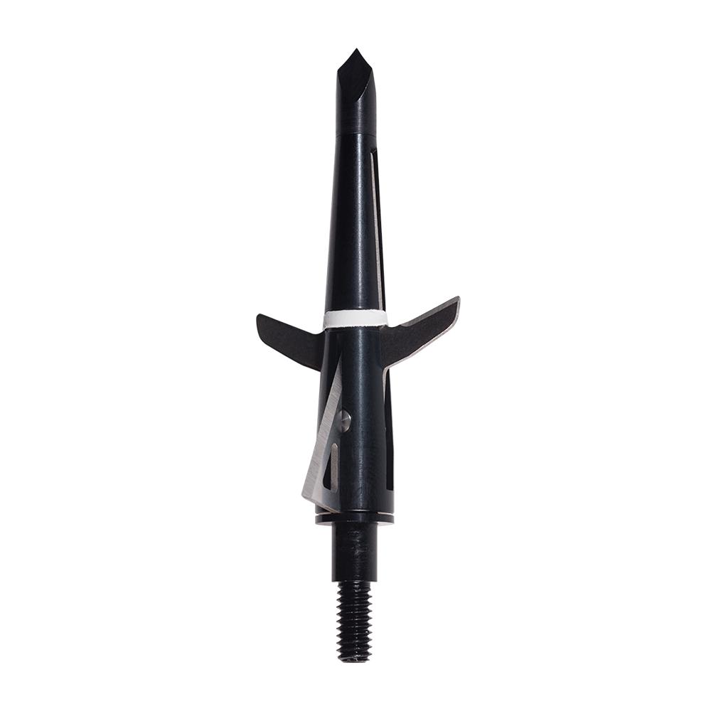 (Pack of 3) Hybrid Crossbow #260 Broadheads by Swhacker， 4-Blade 125 Grain 2.25 Cut