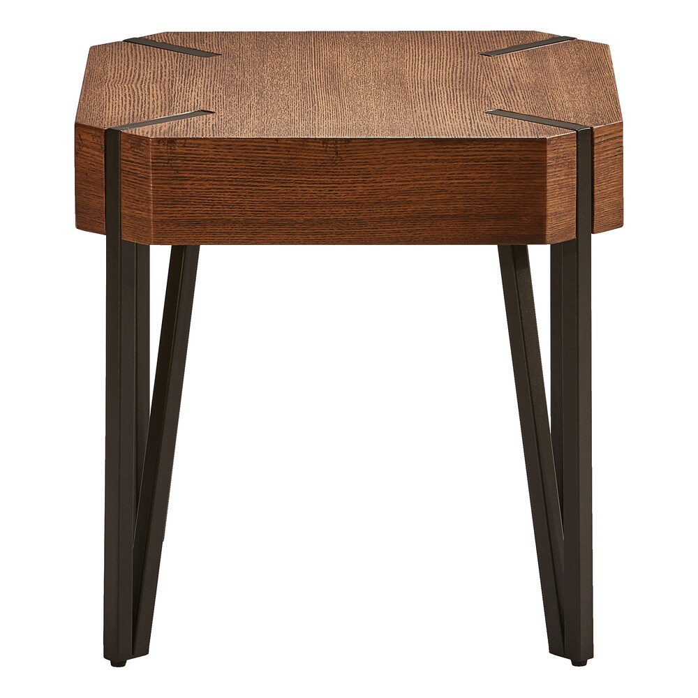 Hamburg Contemporary End Table (Multiple Finishes)