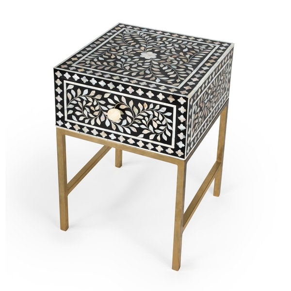 Butler Purgenia Mother Of Perl Side Table