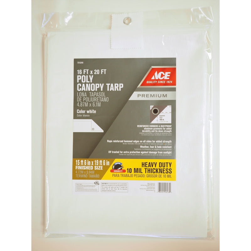 CANOPY TARP HD16'X20'WH