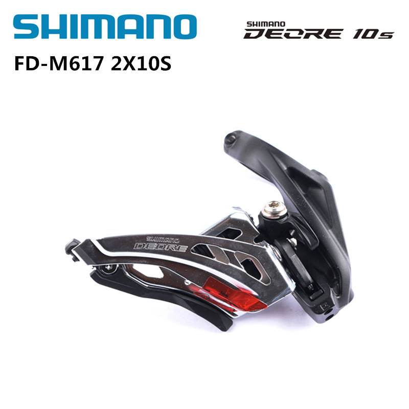 Shimano Deore FD M4100 M M617 FD M6020 D 34.9mm Clamp Front Derailleur MTB Mountain Bike M Bracket 2x10 Speed Cycling Parts