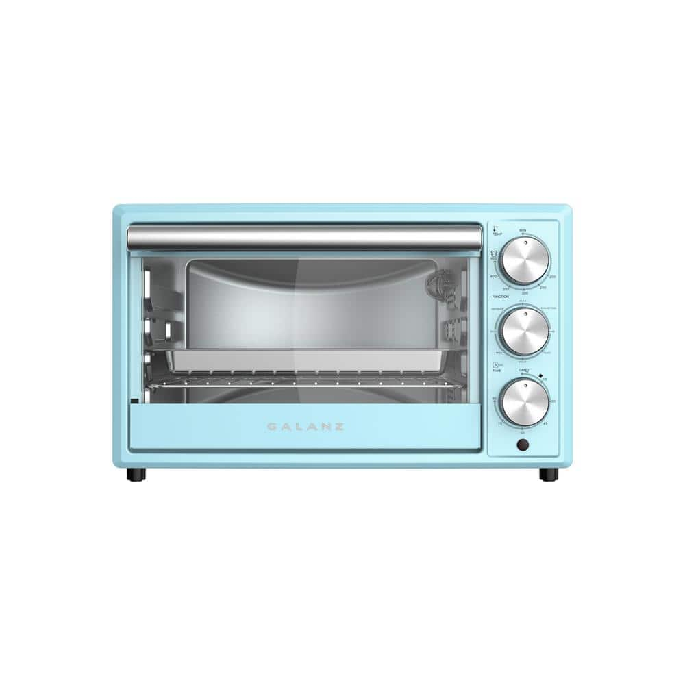 Galanz 0.9 Cu.Ft Retro Bebop Blue Toaster Oven GRH1209BERM151