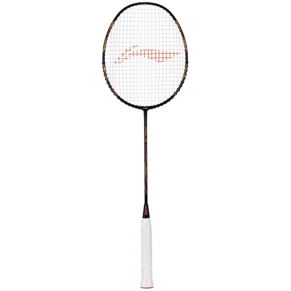 Li-Ning Combat Z8 Badminton Racket (Dark Slate/Gray/Pink) - 80 Grams