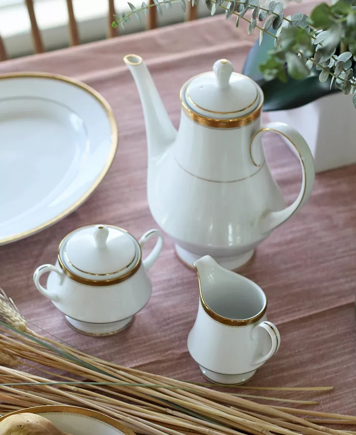 Noritake Charlotta Gold Coffee Server