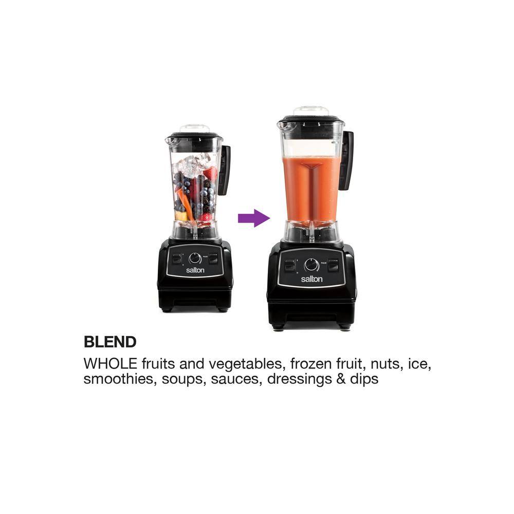 Salton 2.0 LQt Power Blender in Black BL1486BLBT