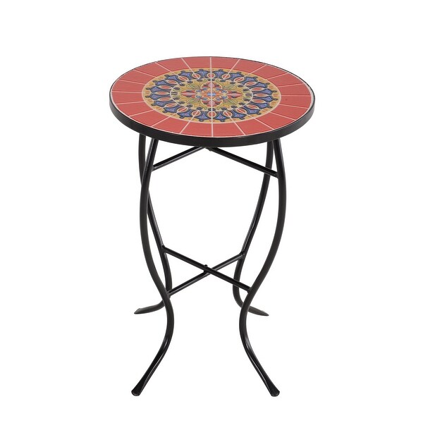 Mosaic Art Collection Accent Table (Set of 2)