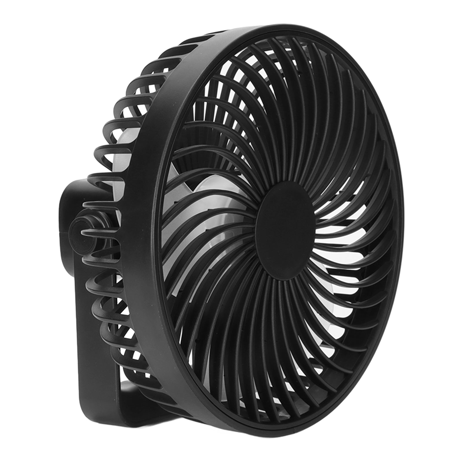 Portable Fan, Low Noise Portable Size   3 Leaves Tent Fan  For Bedroom For Camping For Office