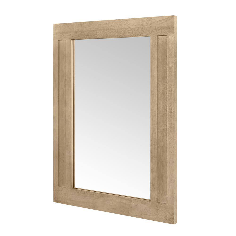 Home Decorators Collection Aberdeen 24 in. x 32 in. Framed Wall mount Mirror in Antique Oak Aberdeen SMR-AO