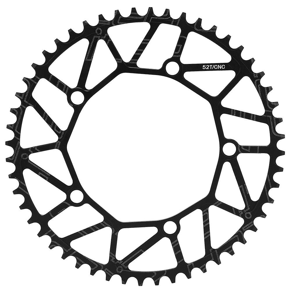 Ztto Ultra Light Lp Bike Positive andamp; Negative Teeth Single Chainring 130bcd Chain Wheel Bicycle Accessory(52t )