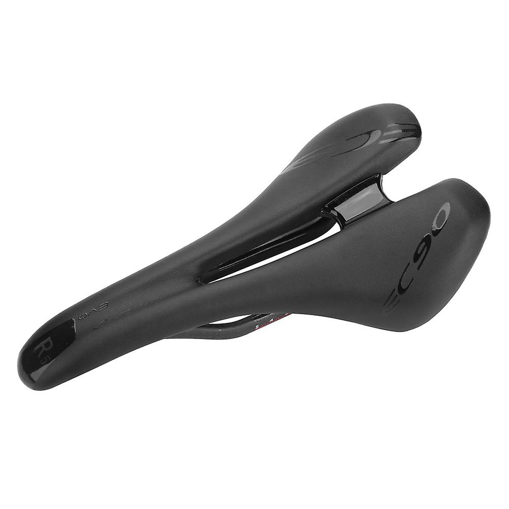 Carbon   Pu Leather Bicycle Saddle For Mountain Road Cycling Hollowed Seat Pad