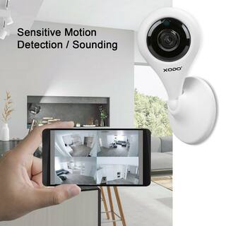 Xodo Smart Home Security Surveillance Kit with 1080p Camera 60-Watts Smart BulbSmart Home Plug App ControlledEasy install PK3