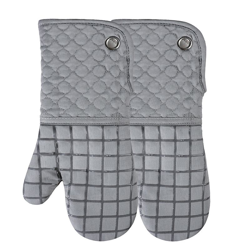 Popular Bath Grids Silicone Oven Mitt 2-pk.