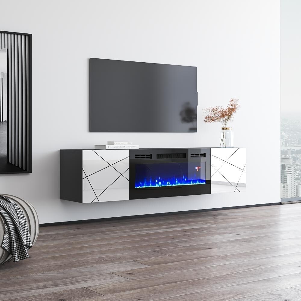 London BL EF Electric Fireplace 63\