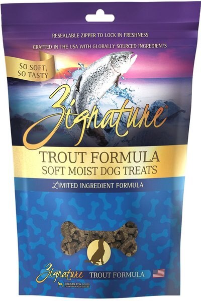 Zignature Trout Flavored Soft Dog Treats