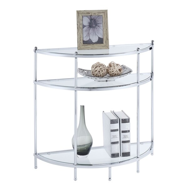 Silver Orchid Farrar Entryway Table