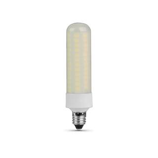 Feit Electric 75-Watt Equivalent Bright White (3000K) T4 Mini Candelabra E11 Base Decorative LED Light Bulb BP75MC830LEDHDRP