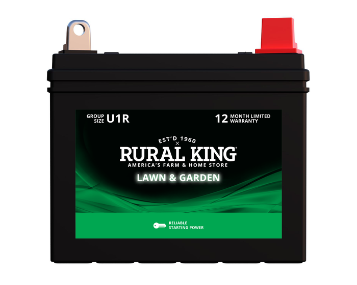 Rural King Lawn  Garden Battery - U1R-CT