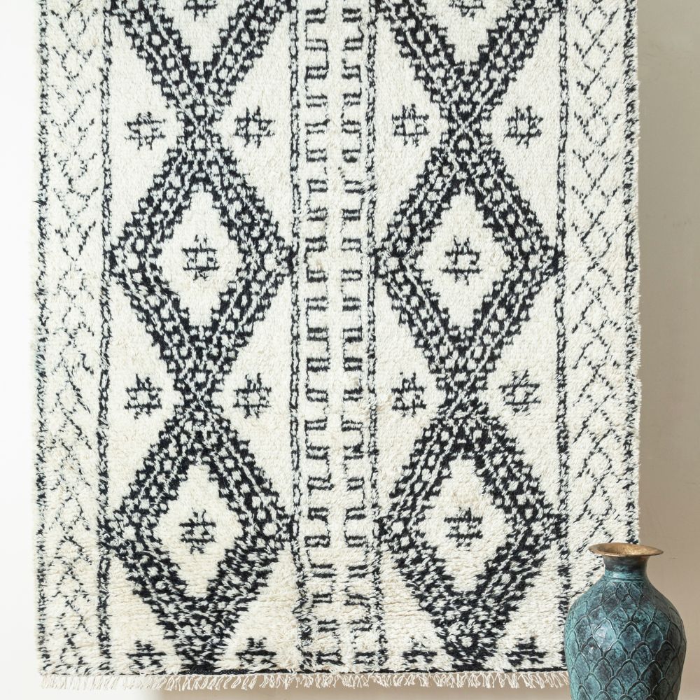 230X160 Cm Moroccan Style Handmade Rug Jh-2709-L